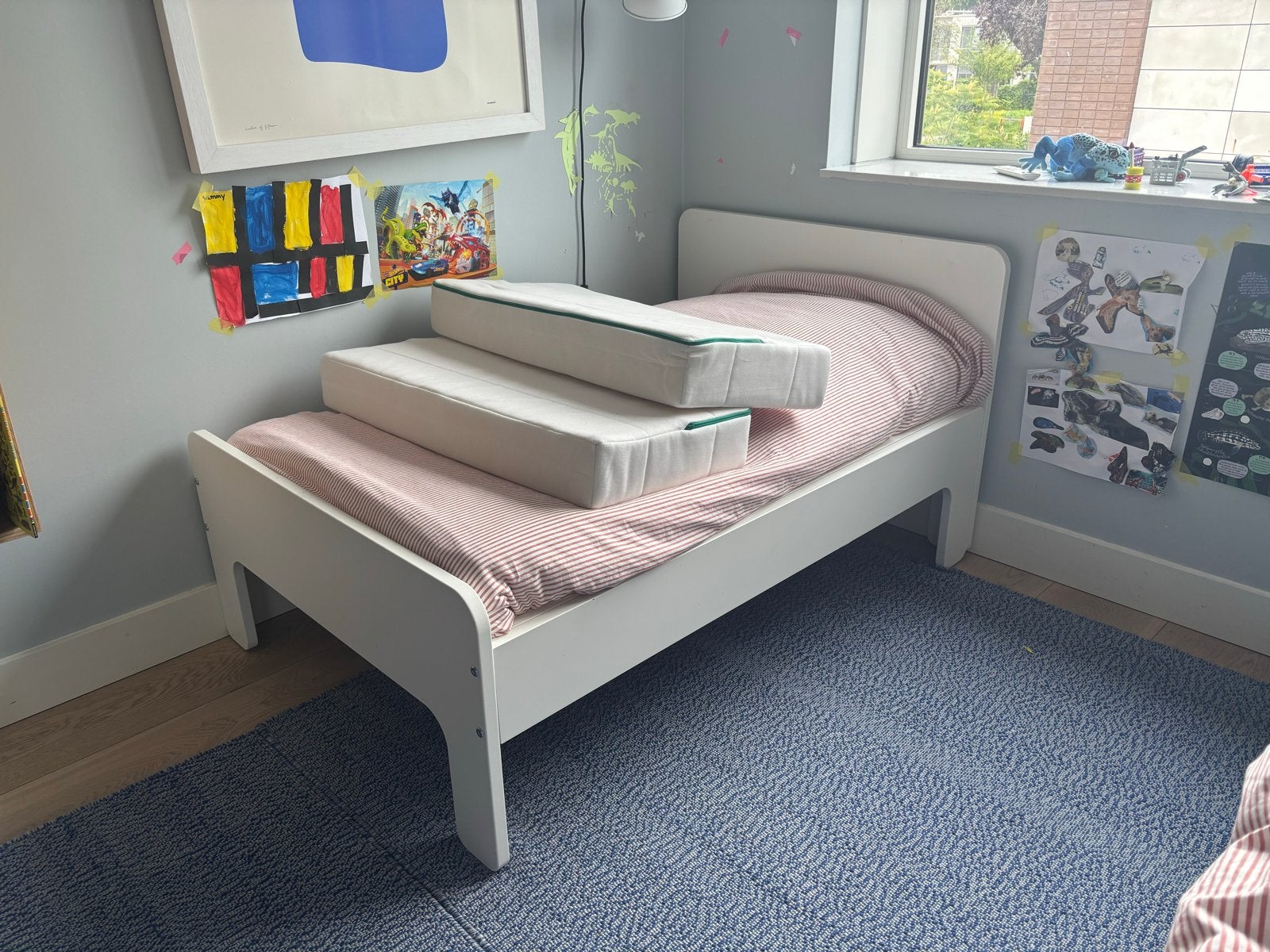IKEA Släkt/ Nattapa kinderbed, Ophalen, Gebruikt, 90 cm, Eenpersoons