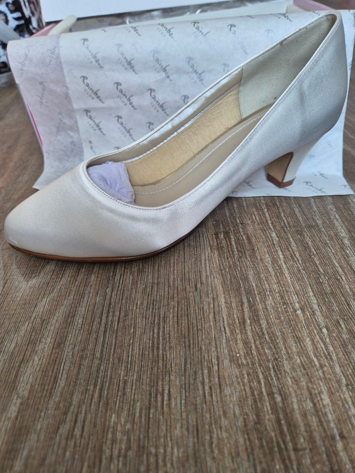 Nieuwe Rainbow Club bruidsschoenen - maat 38, Pumps, Wit, Nieuw, Ophalen of Verzenden
