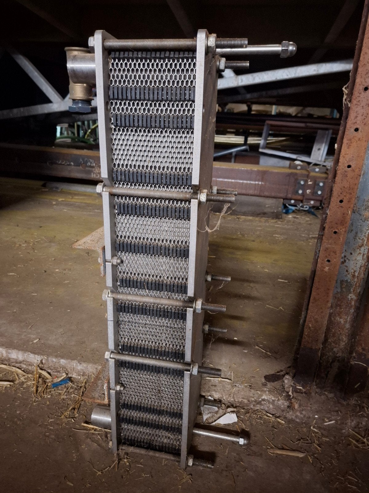 Meko Platenwarmtewisselaar, buizenkoeler, Ophalen, 30 tot 80 cm, Gebruikt, Cv-ketel of Combi-ketel