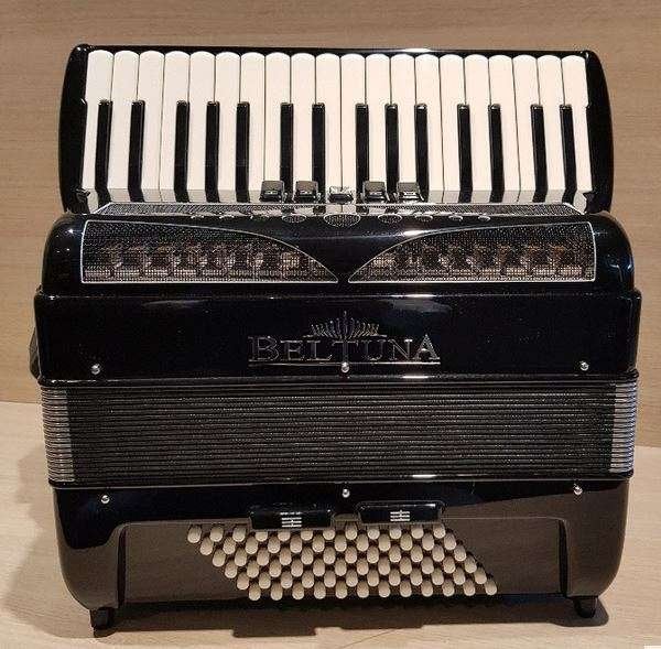 Beltuna Play III M Luxe Nero Musette accordeon 3-korig, Muziek en Instrumenten, Accordeons, Overige merken, Beltuna@beltuna.com