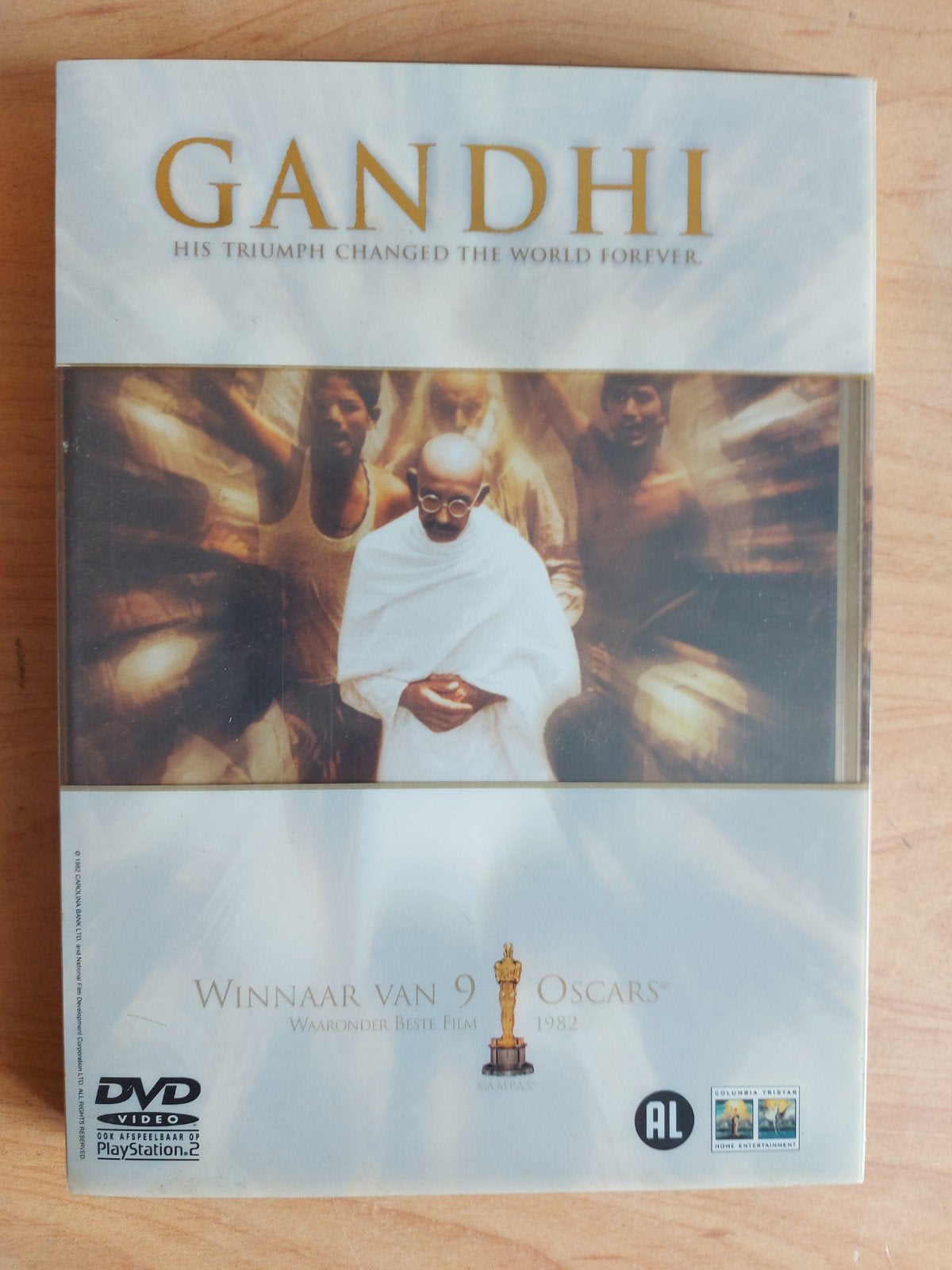 Gandhi - 1982 Beste Film Oscar, Alle leeftijden, Ophalen of Verzenden, Zo goed als nieuw