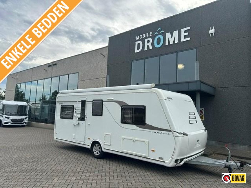 Eriba Nova GL 540 LE MOVER+LUIFEL, Caravans en Kamperen, Caravans, Rondzit, Bedrijf, Schokbreker, 5 tot 6 meter