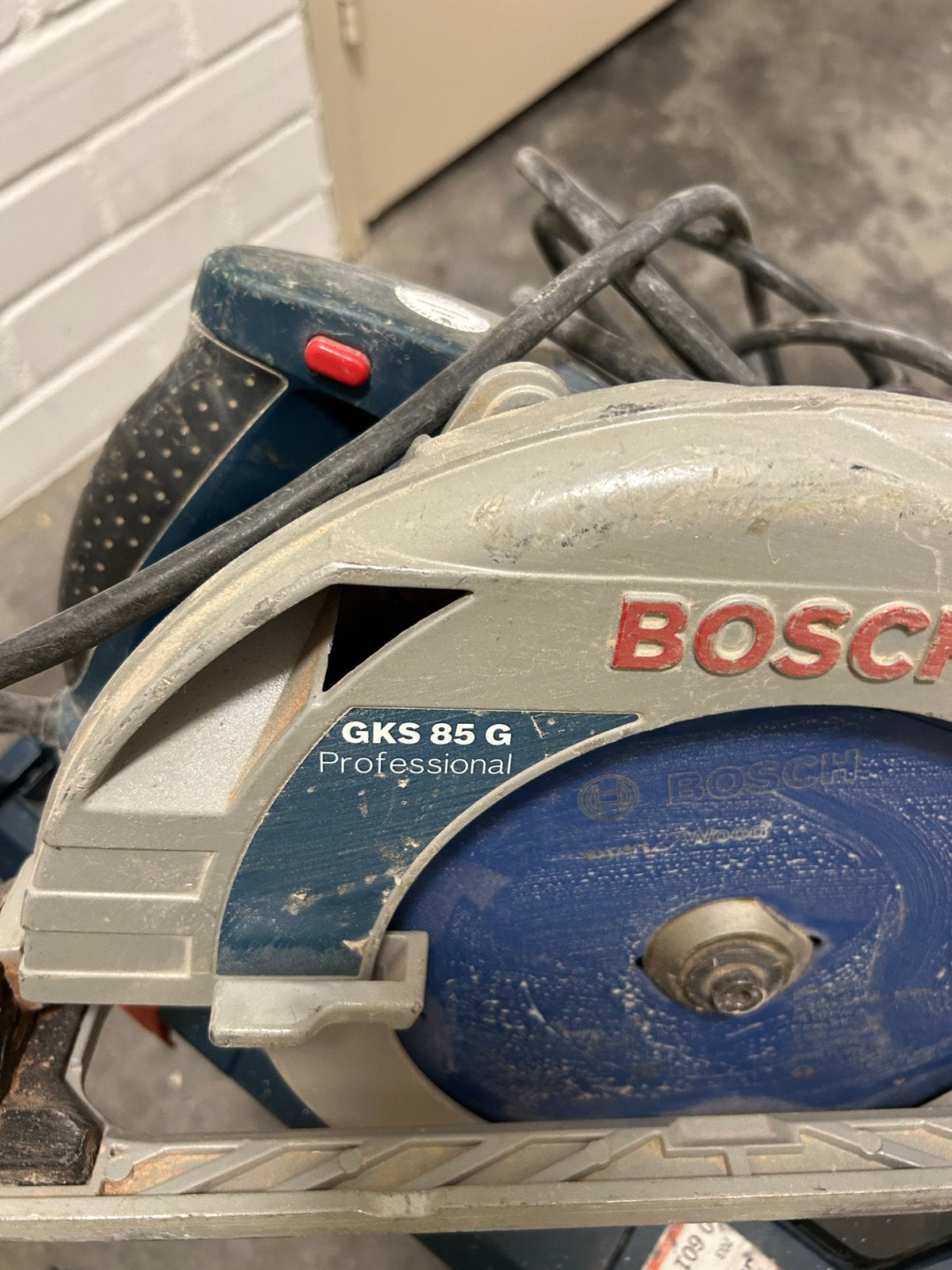 Bosch GKS 85 G Professionele Cirkelzaag 2200W, Ophalen, Gebruikt, Cirkelzaag, 70 mm of meer