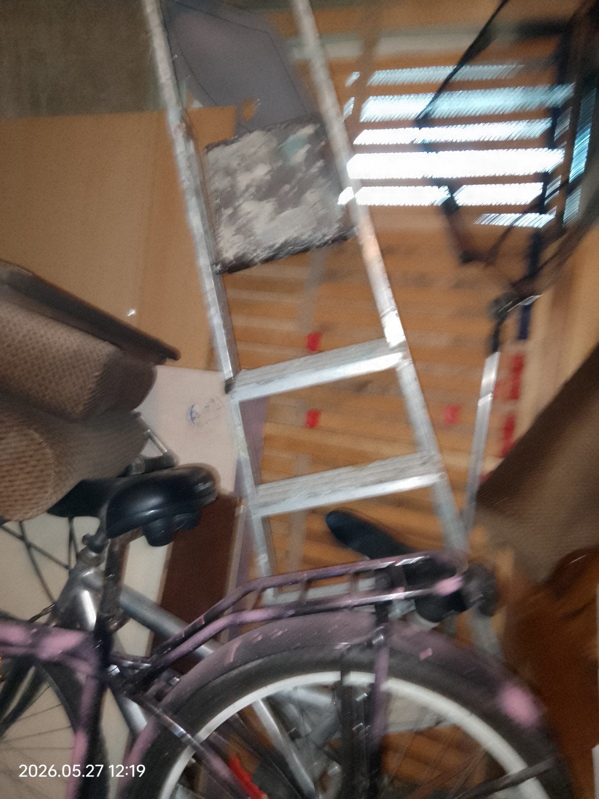 Aluminium uitklapbare trap grote, Ophalen, Minder dan 2 meter