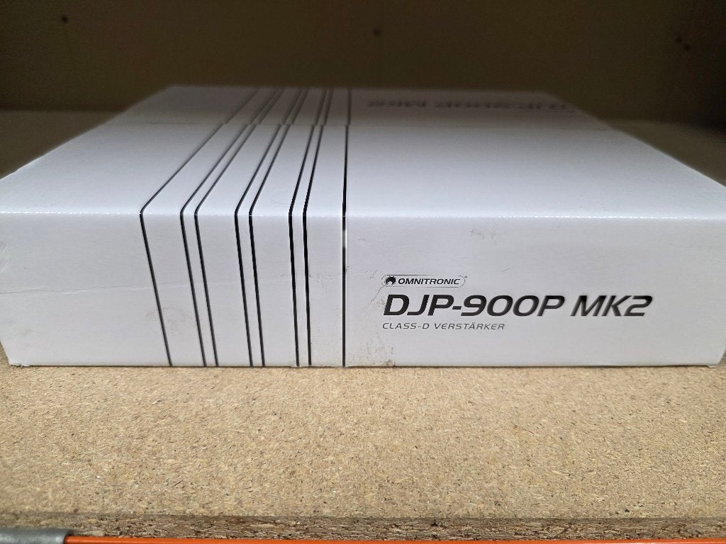 OMNITRONIC DJP-900P MK2 Class D Amplifier, Overige merken, ., Nieuw, Ophalen of Verzenden