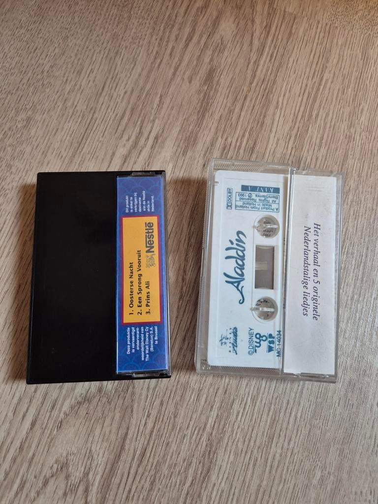 Disney Aladdin cassettebandjes, Verzamelen, Ophalen of Verzenden