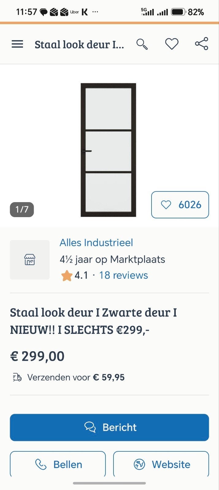 deze maar dan tweedehands met slot en sleutel, Ophalen, Minder dan 80 cm, 215 cm of meer, Zo goed als nieuw