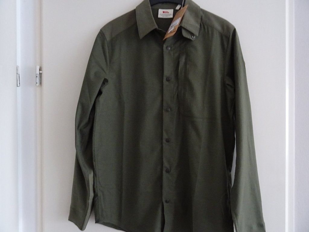 Fjallraven KEB trekking shirt MT S laurel green heren nieuw, Ophalen of Verzenden, Nieuw, Kleding