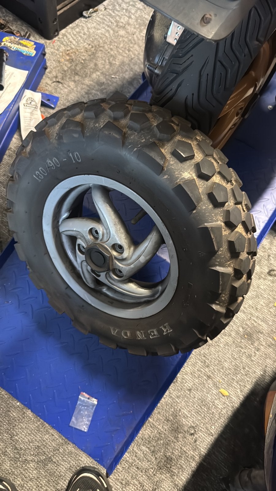 Gilera stalker velgenset met zgan banden, Ophalen of Verzenden, Zo goed als nieuw, Overige typen, Overige merken