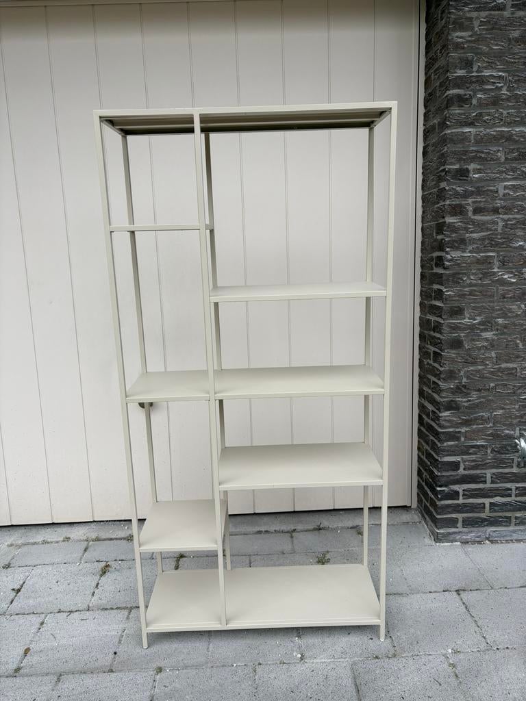 Stellingkast merk Fonq mat beige latte, Huis en Inrichting, Ophalen, Zo goed als nieuw