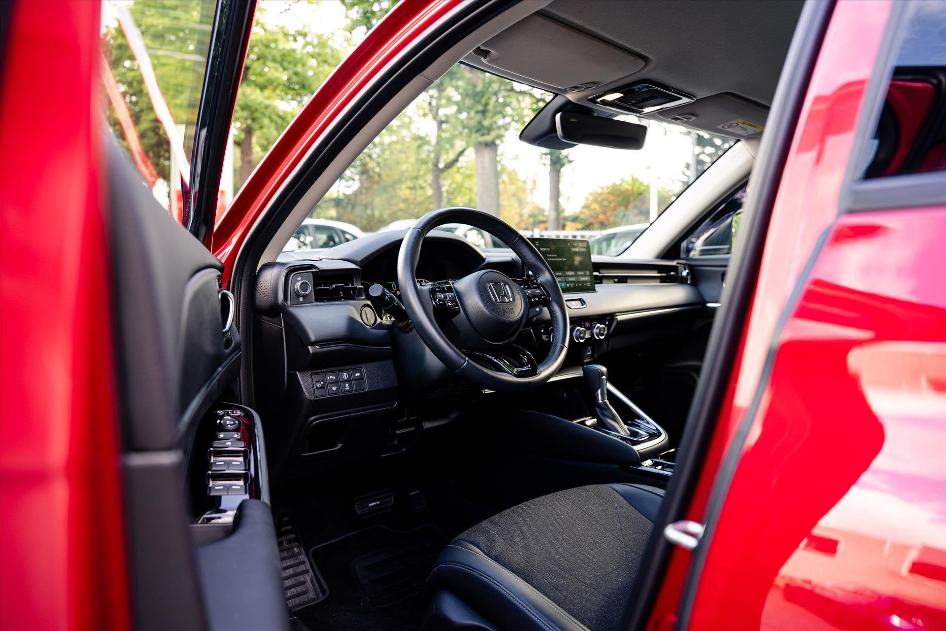 Honda HR-V 1.5 Full Hybrid | Advance | Privacy glass | Navig, Auto's, Dealer onderhouden, Leder en Stof, Lichtsensor, Hybride Elektrisch/Benzine