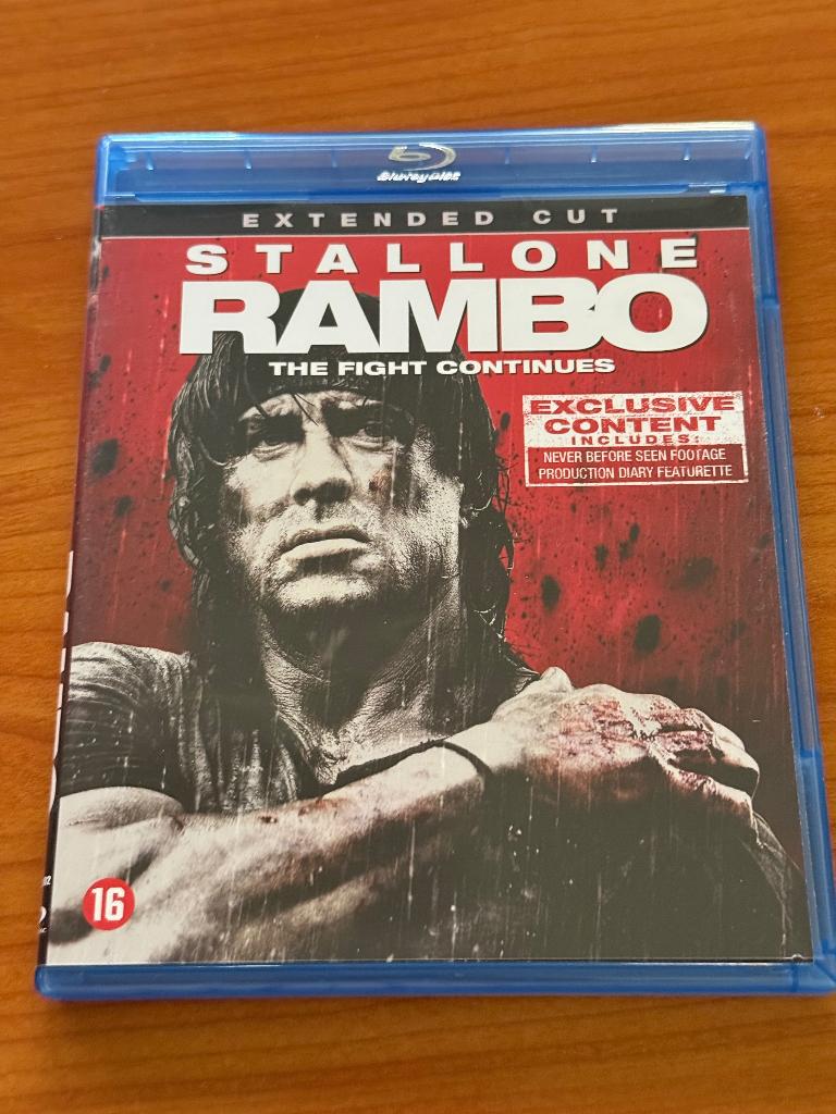 Bluray Rambo, Cd's en Dvd's, Blu-ray, Ophalen of Verzenden, Zo goed als nieuw