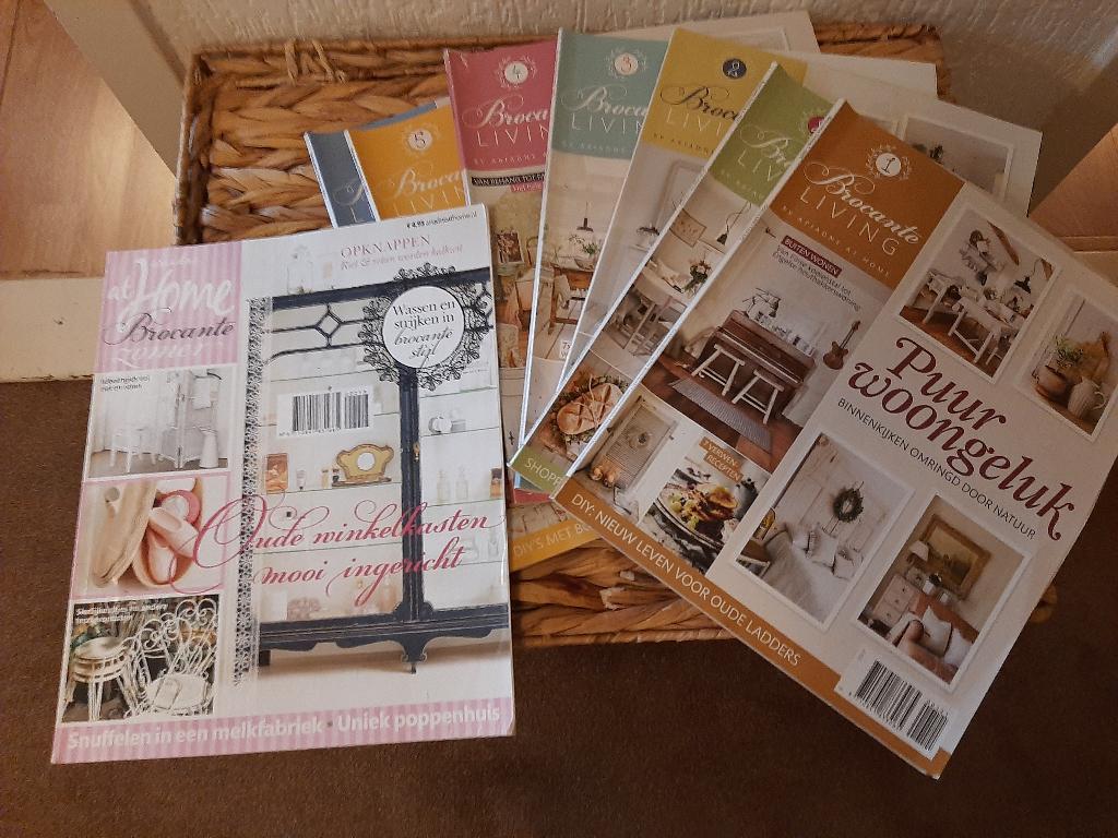 tijdschriften brocante partij 1 koop, Ophalen of Verzenden, Zo goed als nieuw, Damesbladen