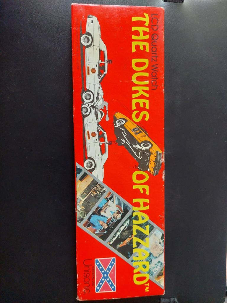 Vintage The Dukes of Hazzard LCD Quartz Horloge (1981), Overige merken, Kunststof, Gebruikt, Polshorloge