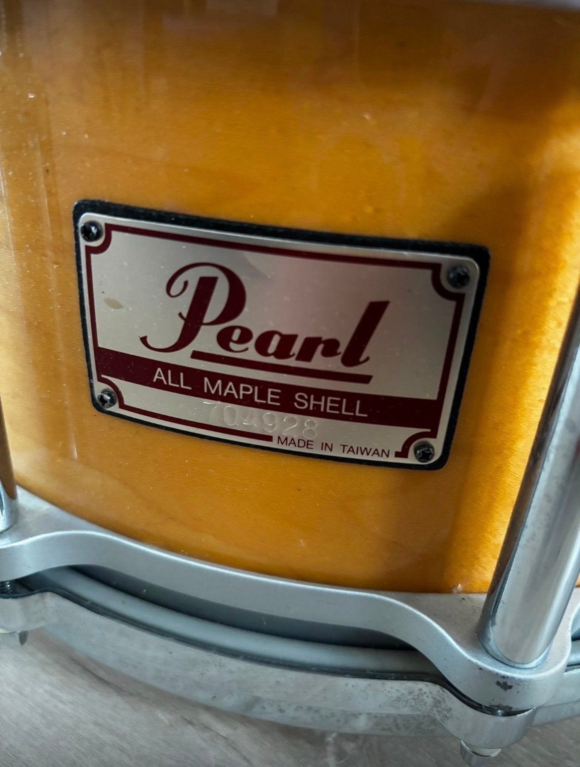Pearl Free Floating All Maple Shell snaredrum 14x6.5 - Vinta, Ophalen of Verzenden, Gebruikt, Pearl