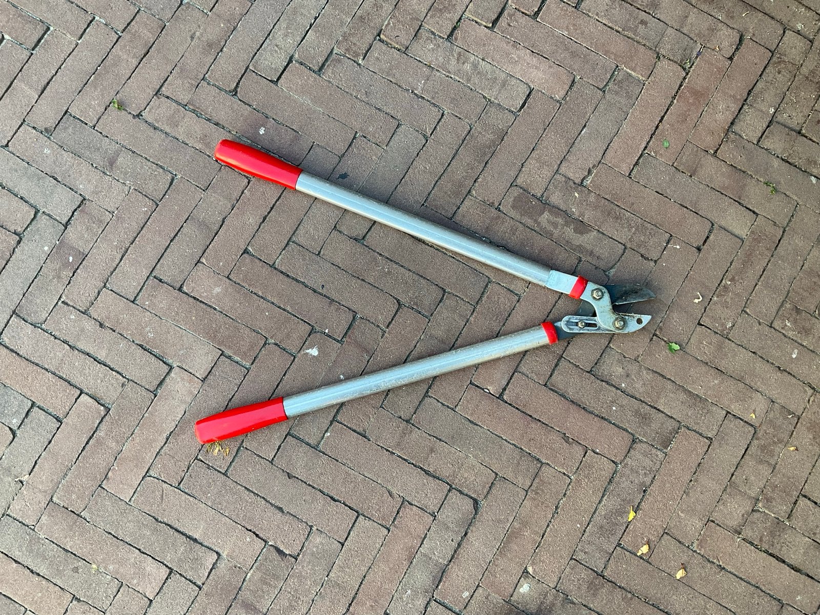 Takkenschaar / uilenbek met lange handvatten, Tuin en Terras, Ophalen of Verzenden, Gebruikt, 30 t/m 39 mm