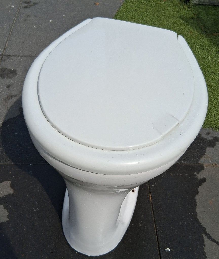 Toilet pot, Ophalen, Gebruikt, Toilet