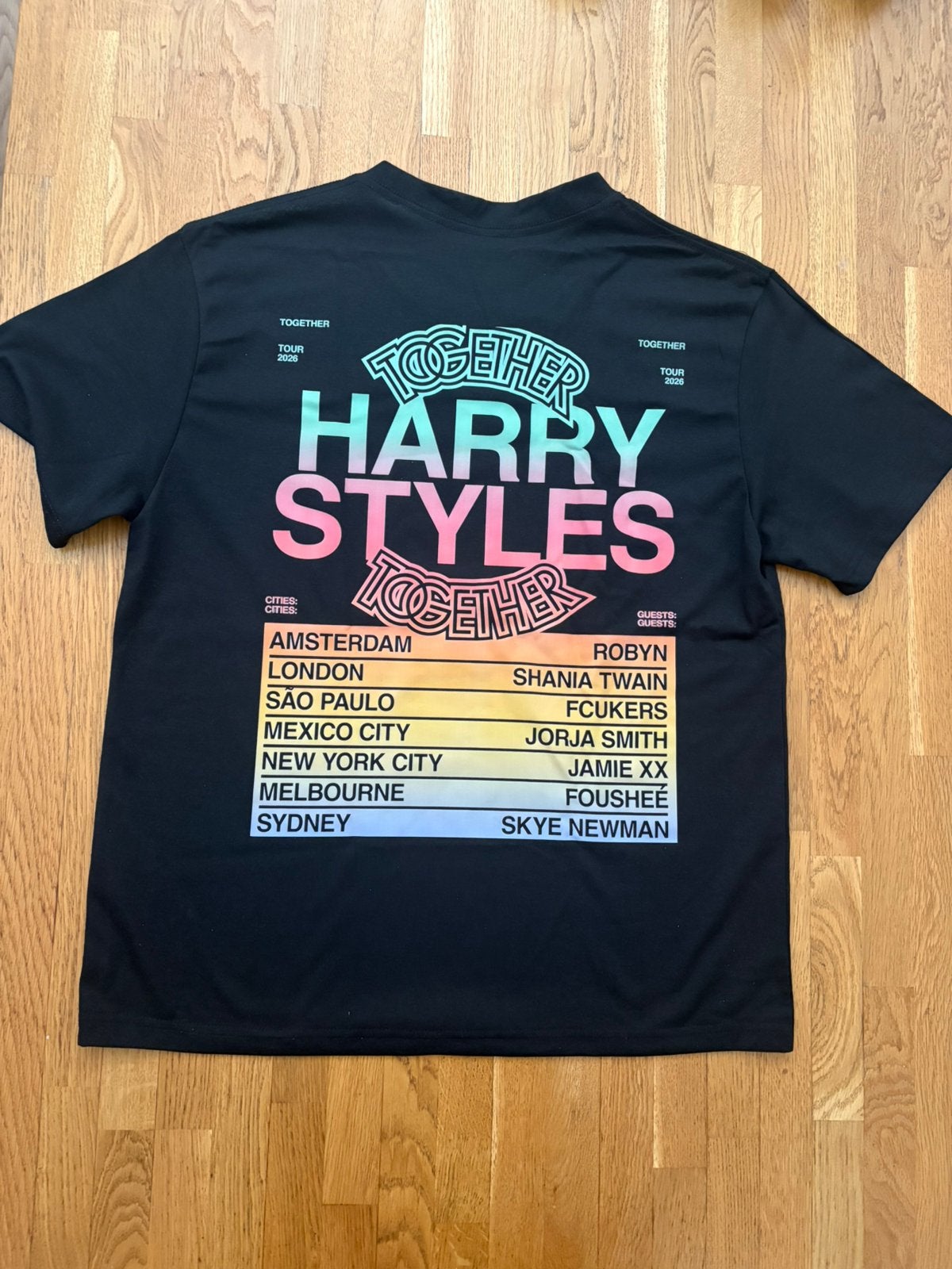 Harry styles shirt together, Ophalen of Verzenden, Nieuw, Zwart