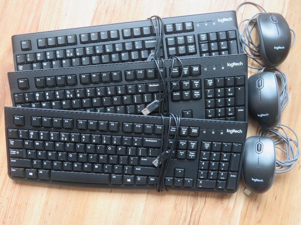 Toetsenborden met muis diverse merken, Computers en Software, Ophalen, Gebruikt, Toetsenbord en muis-set, Qwerty