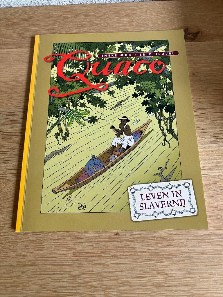 Quaco Leven in Slavernij (Eric Heuvel) 2e druk 2022, Boeken, Stripboeken, Nieuw, Eén stripboek, Ophalen of Verzenden