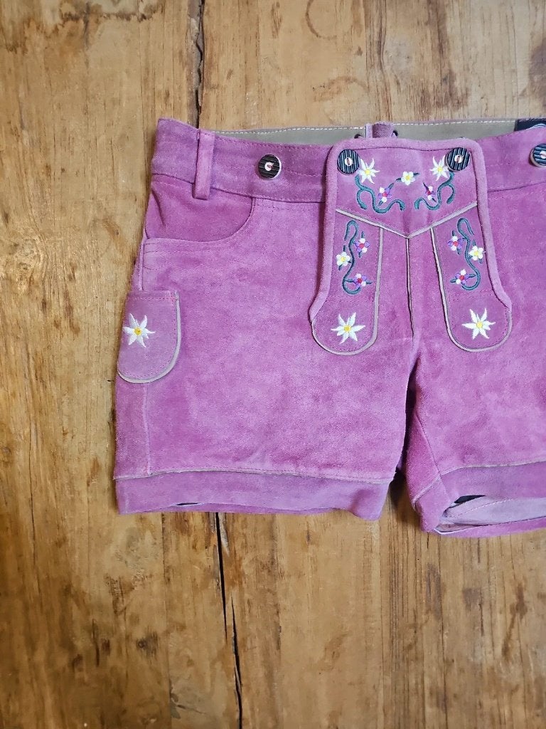 Lederhosen roze dames, Kleding | Dames, Maat 42/44 (L), Djt@dejuistetoon.eu, Ophalen of Verzenden, Zo goed als nieuw