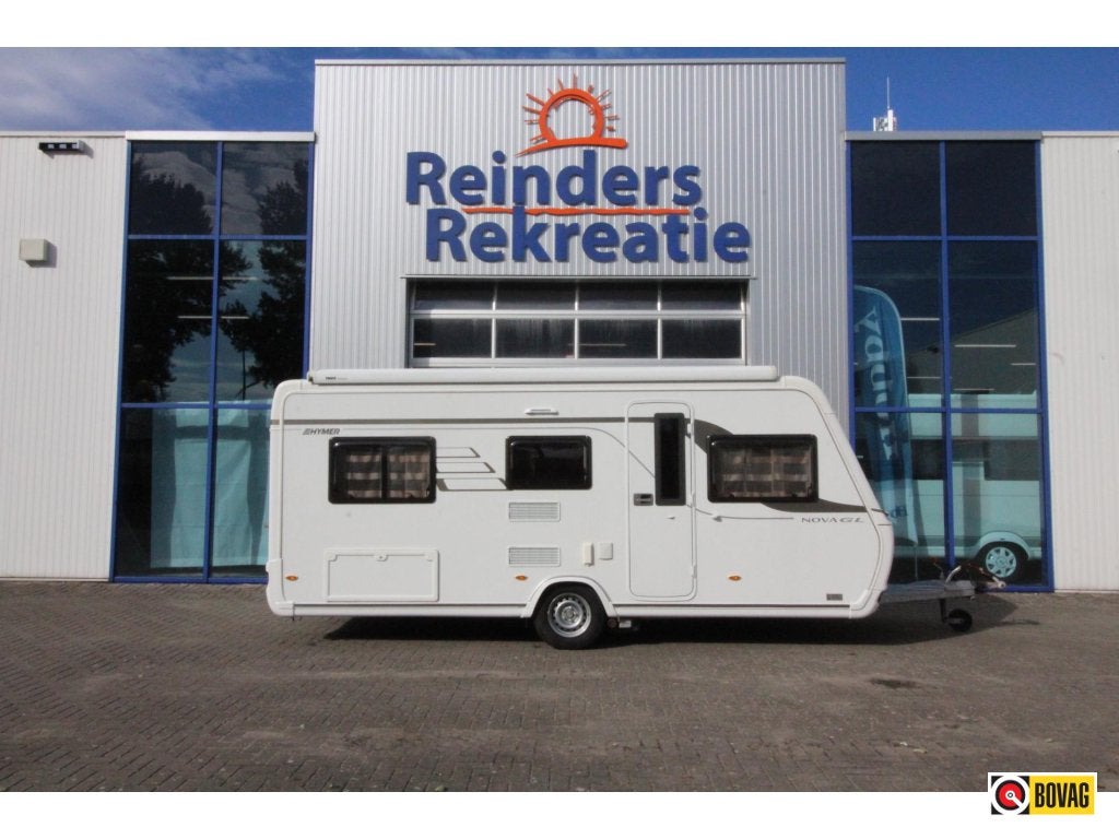 Eriba Nova GL 495 Mover,Thule,Vol Opties, Caravans en Kamperen, Rondzit, Schokbreker, Bedrijf, Overige typen