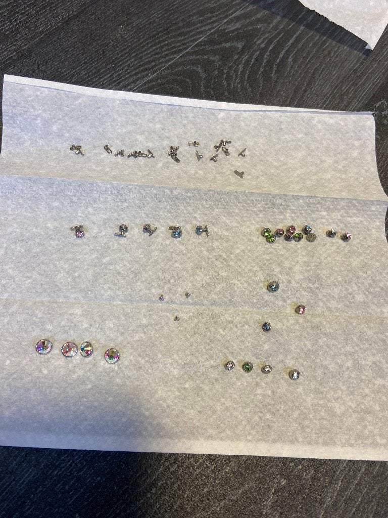 Micro dermals titaan 22 stuks, Ophalen of Verzenden, Nieuw, Overige materialen, Overige typen