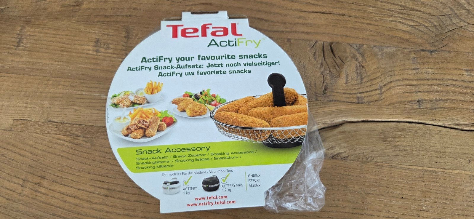 Snackrooster Tefal actifry, 4 liter of meer, Ophalen, Nieuw