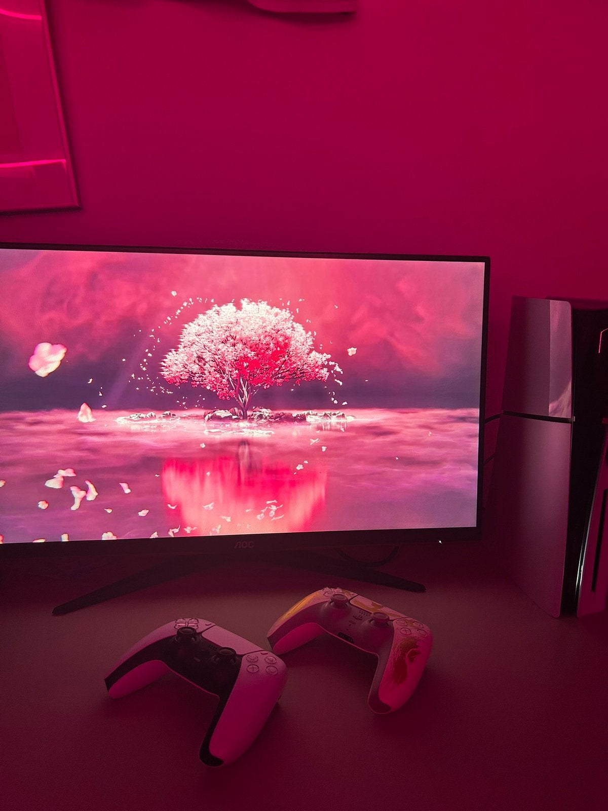 AOC monitor, Ophalen, Zo goed als nieuw, Full HD, 101 t/m 150 Hz