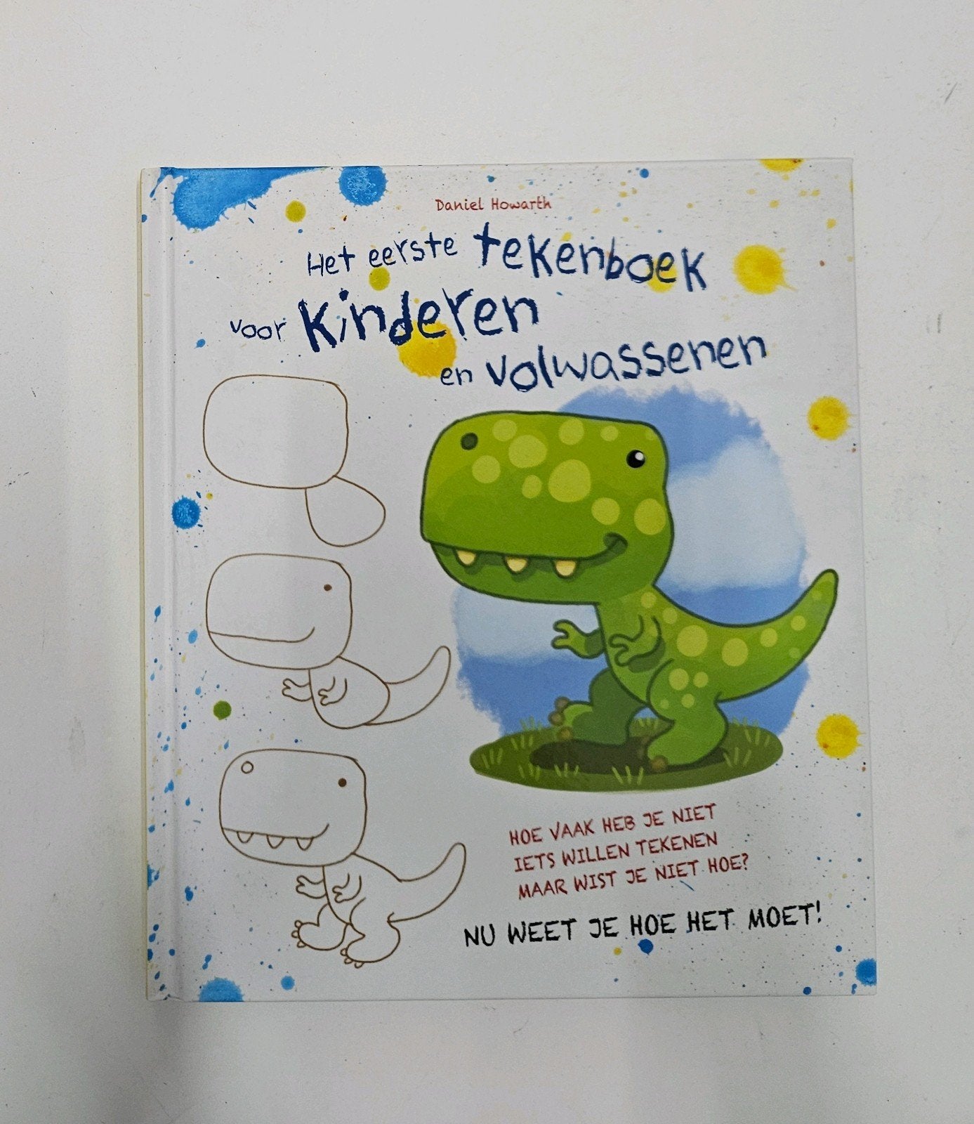 het eerste tekenboek voor kinderen en volwassenen, Ophalen of Verzenden, Album of Boek