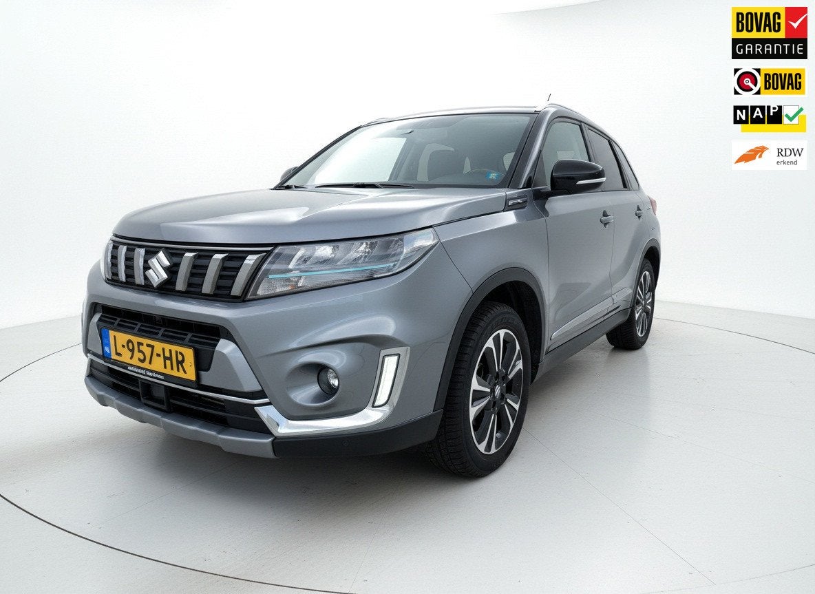 Suzuki Vitara 1.4 Boosterjet Style Smart Hybrid|Pano|Trekhaa, Auto's, Dealer onderhouden, Gebruikt, Euro 6, 4 cilinders