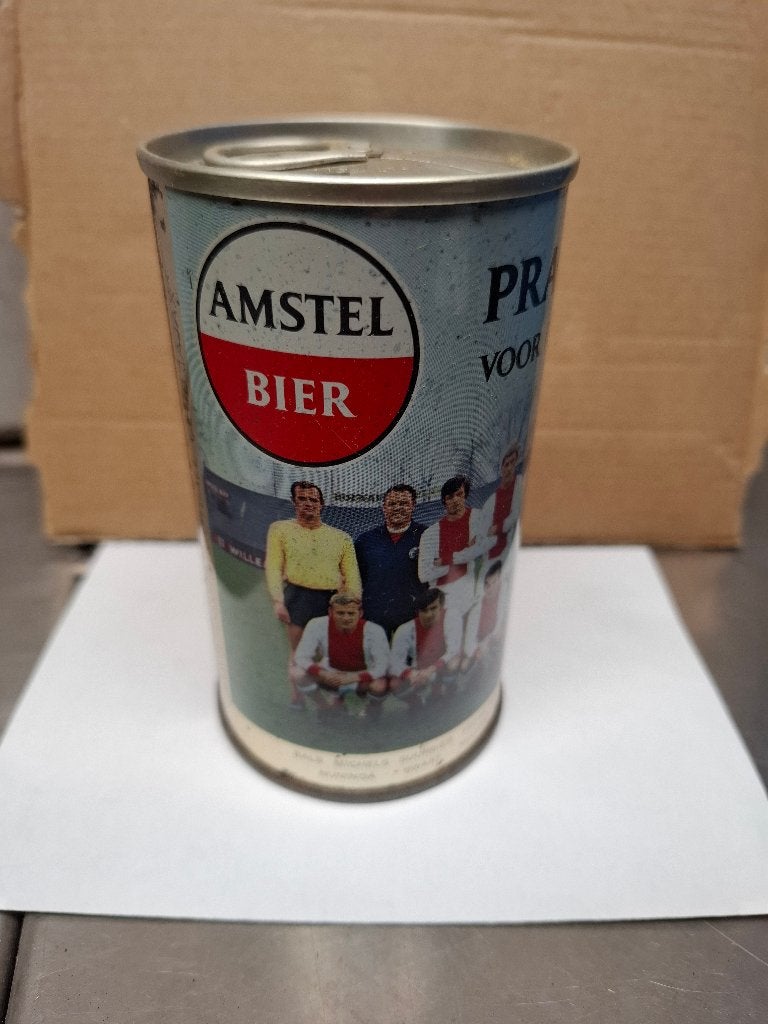 Amstel bier blikje prachtpils Ajax, Ophalen, Gebruikt, Overige, Overige merken