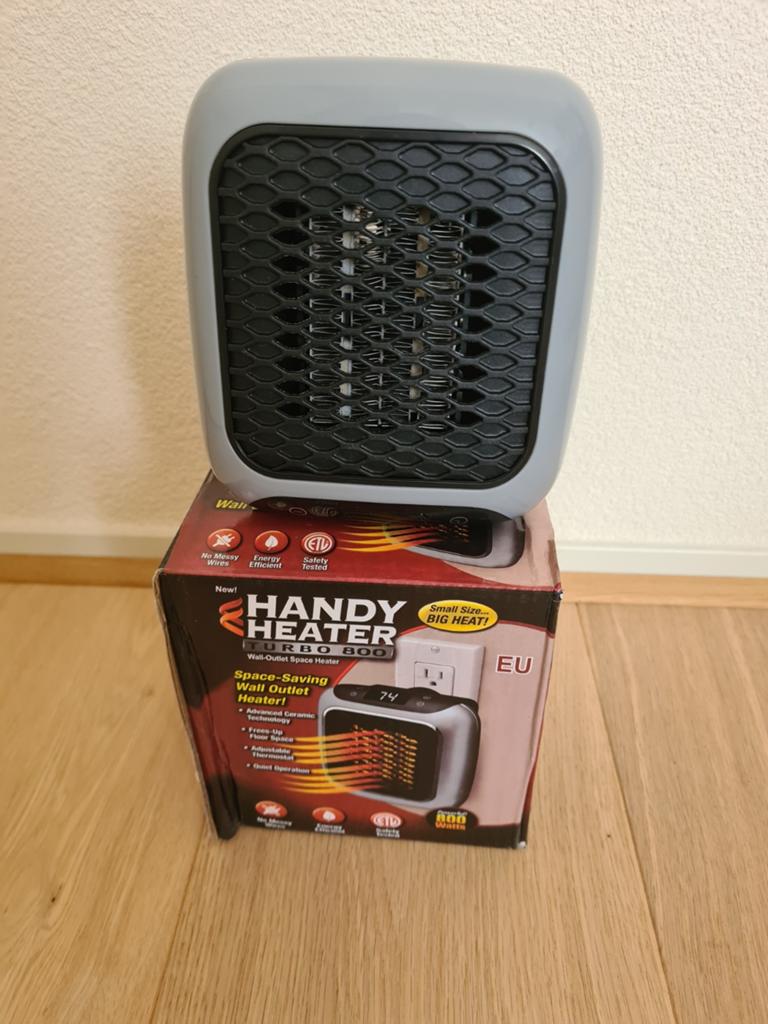 Handy Heater Turbo 800 Wandkachel - Compact en Krachtig, Ophalen