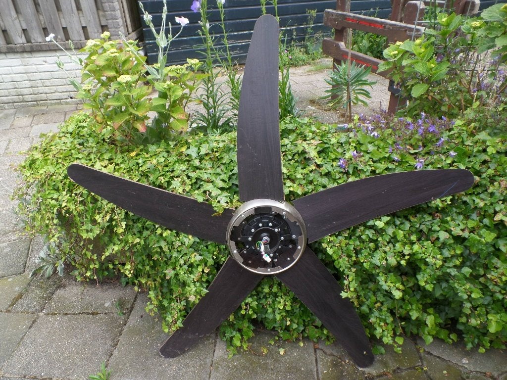 Windmolenwieken, plafondventilator, gedemonteerd-(#8986), Ophalen, Gebruikt