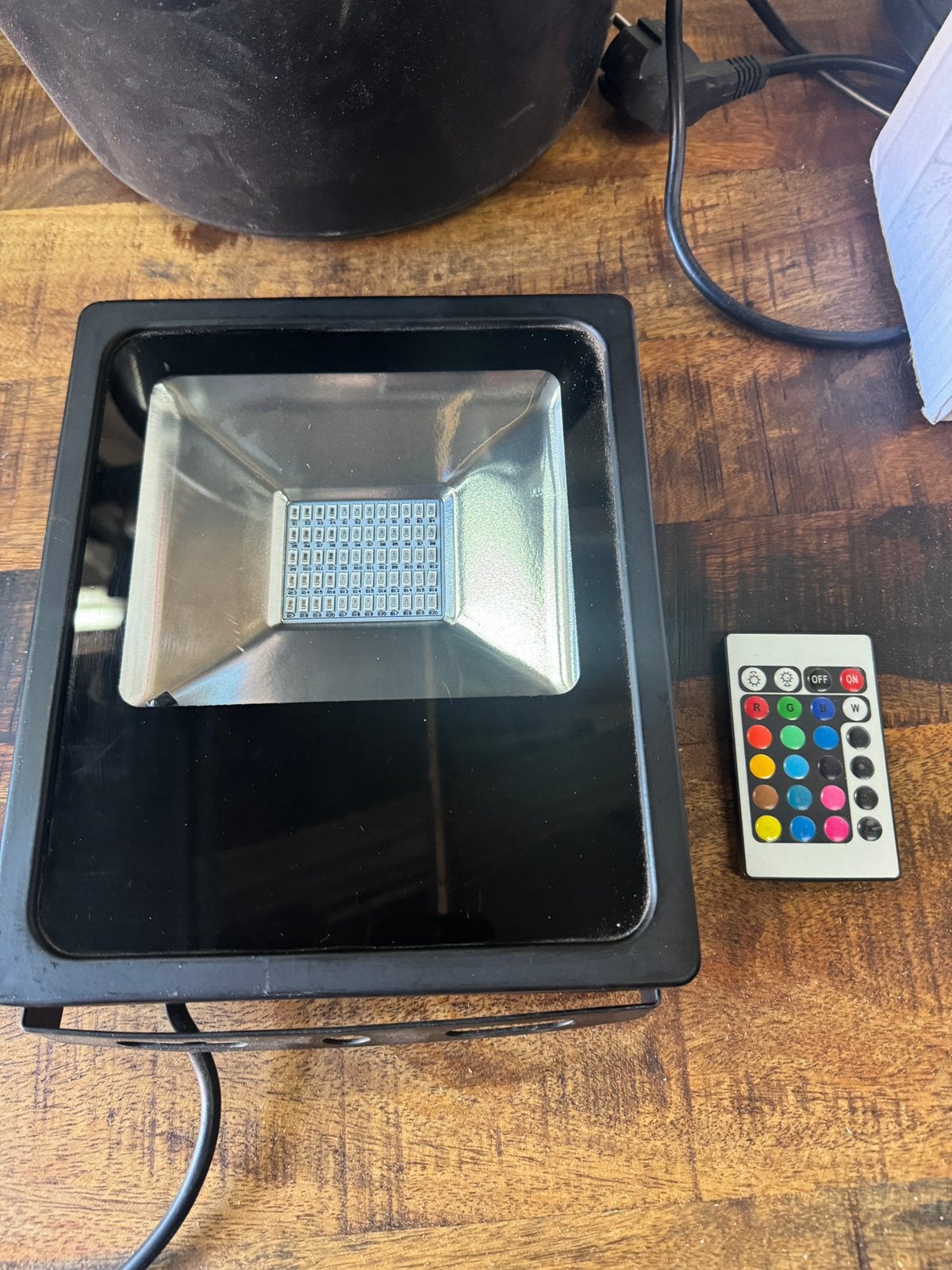 Gekleurde bouwlamp, Ophalen, Zo goed als nieuw, Minder dan 50 watt, Lamp
