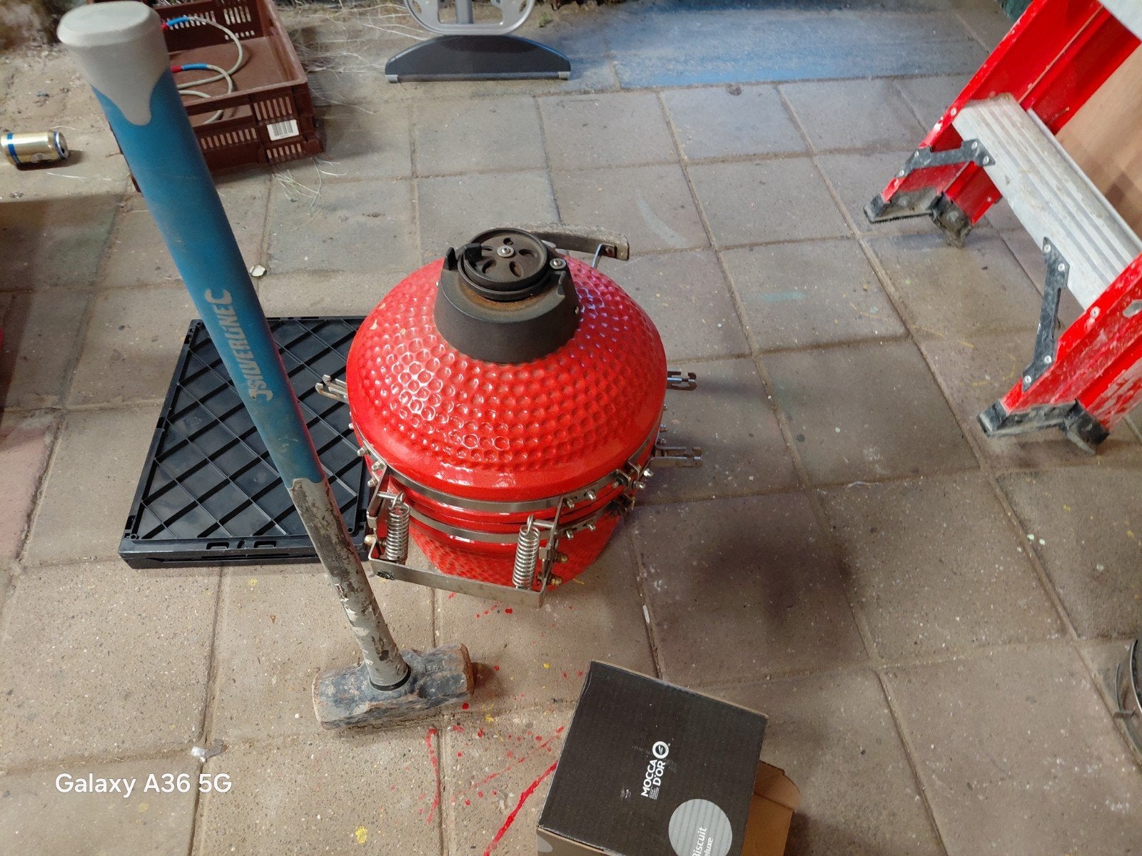 Kamado BBQ - Compacte Keramische Grill, Ophalen of Verzenden, Gebruikt, Onbekend