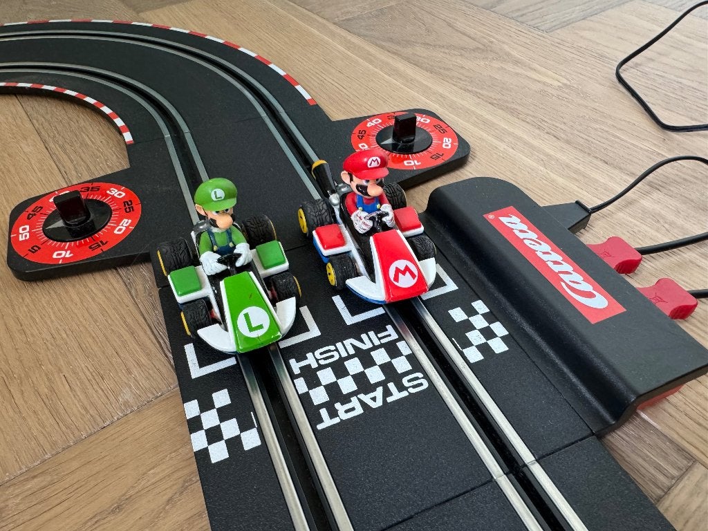 Carrera Go!!! Racebaan - Nintendo Mario Kart, Racebaan, Carrera, Ophalen of Verzenden, Zo goed als nieuw
