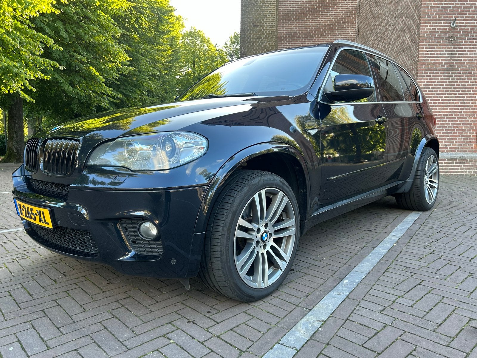 BMW X5 Xdrive 40D Aut8 2012, Auto's, Euro 5, 2993 cc, 255 €/maand, Zwart