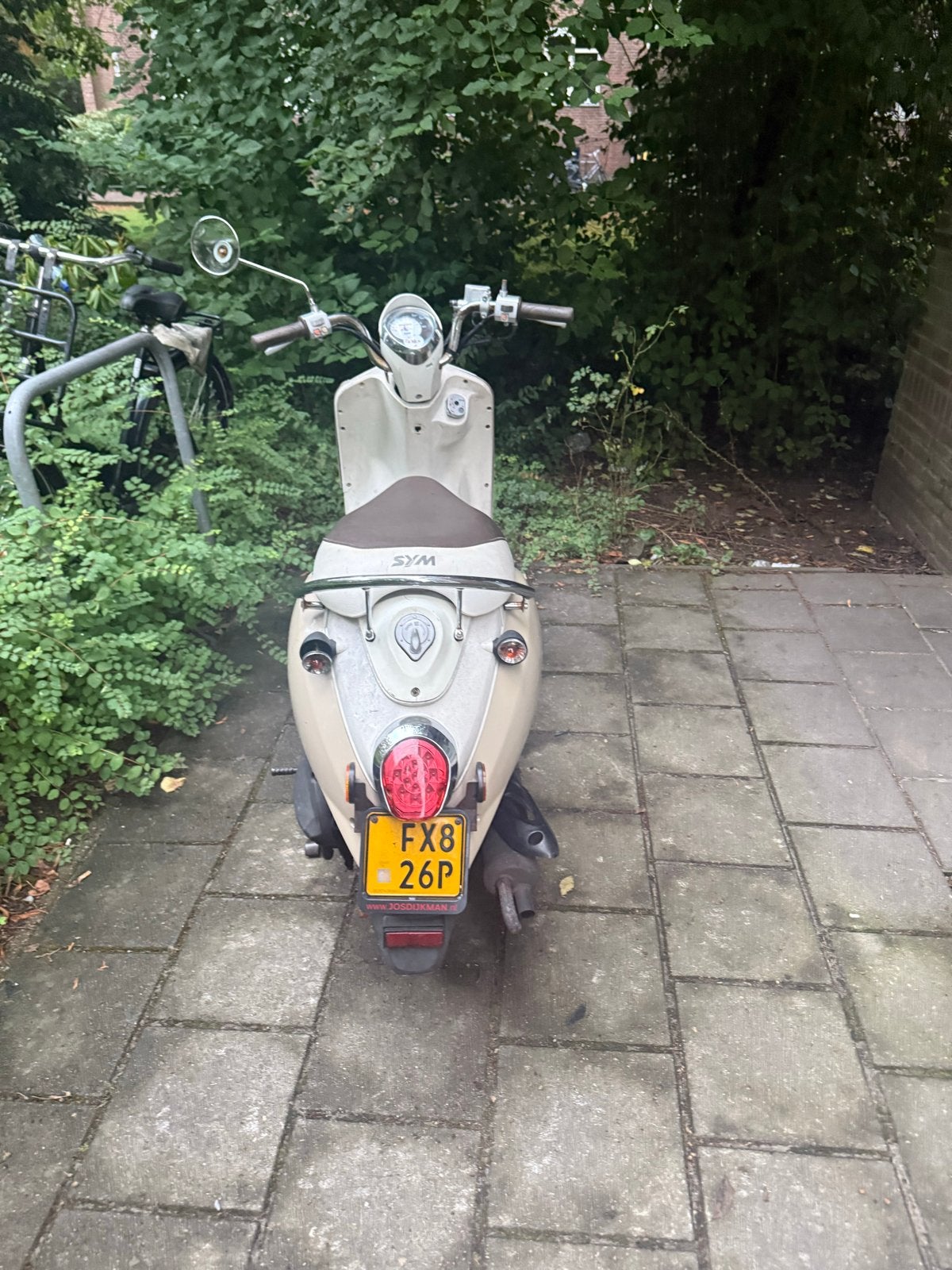 Sym Mio scooter - Gebruikt, doe een leuk bod!, Fietsen en Brommers, Scooters | Overige merken, Ophalen, Gebruikt, Benzine
