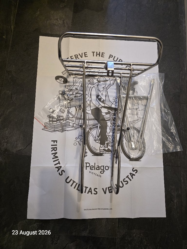 Pelago Commuter Front Rack + Pannier Support (Pizza Rack), Ophalen of Verzenden, Zo goed als nieuw