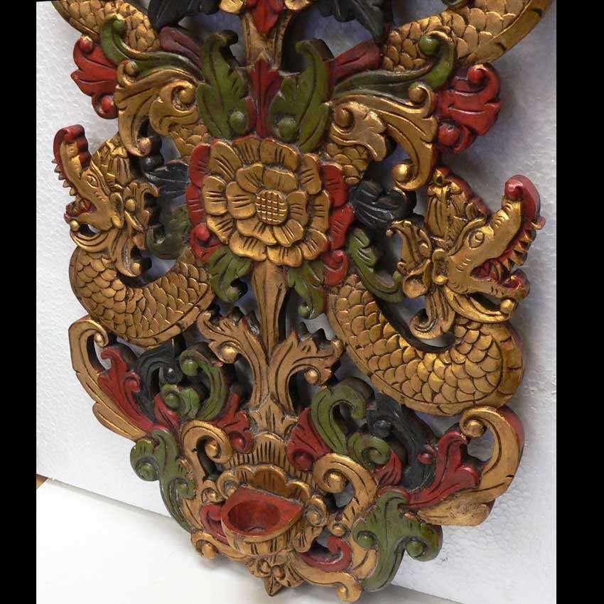 Grote Blawong Tombak logo Kraton Naga Garuda BL31 Java kunst, Ophalen of Verzenden