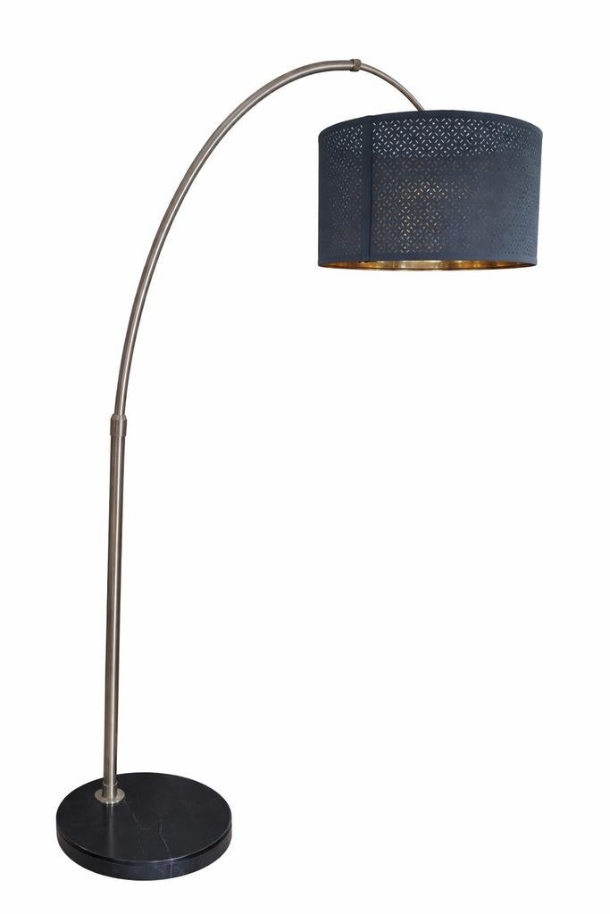 booglamp met kap van Ikea en marmeren voet, Ophalen, Gebruikt, 150 tot 200 cm