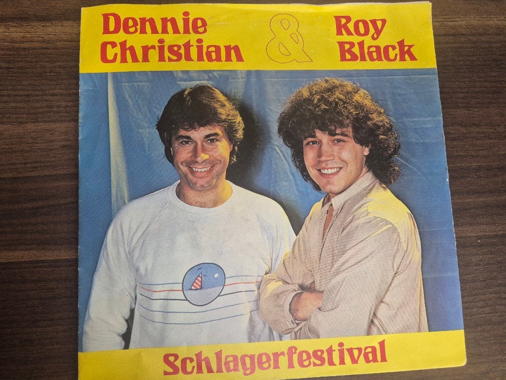 Dennie Christian & Roy Black – Schlagerfestival, Cd's en Dvd's, 7 inch, Zo goed als nieuw, Overige typen, Schlager