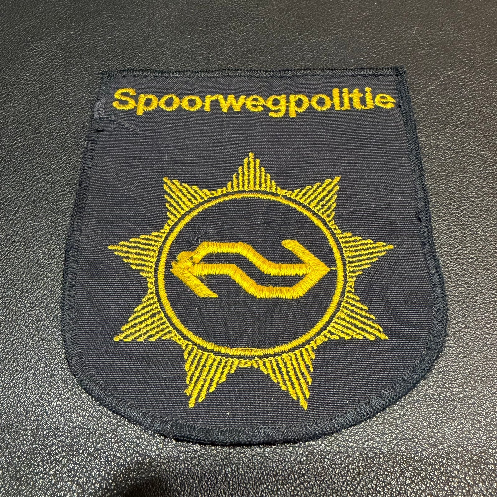 NS Spoorwegpolitie patch, Ophalen of Verzenden, Landmacht, Amerika, Embleem of Badge