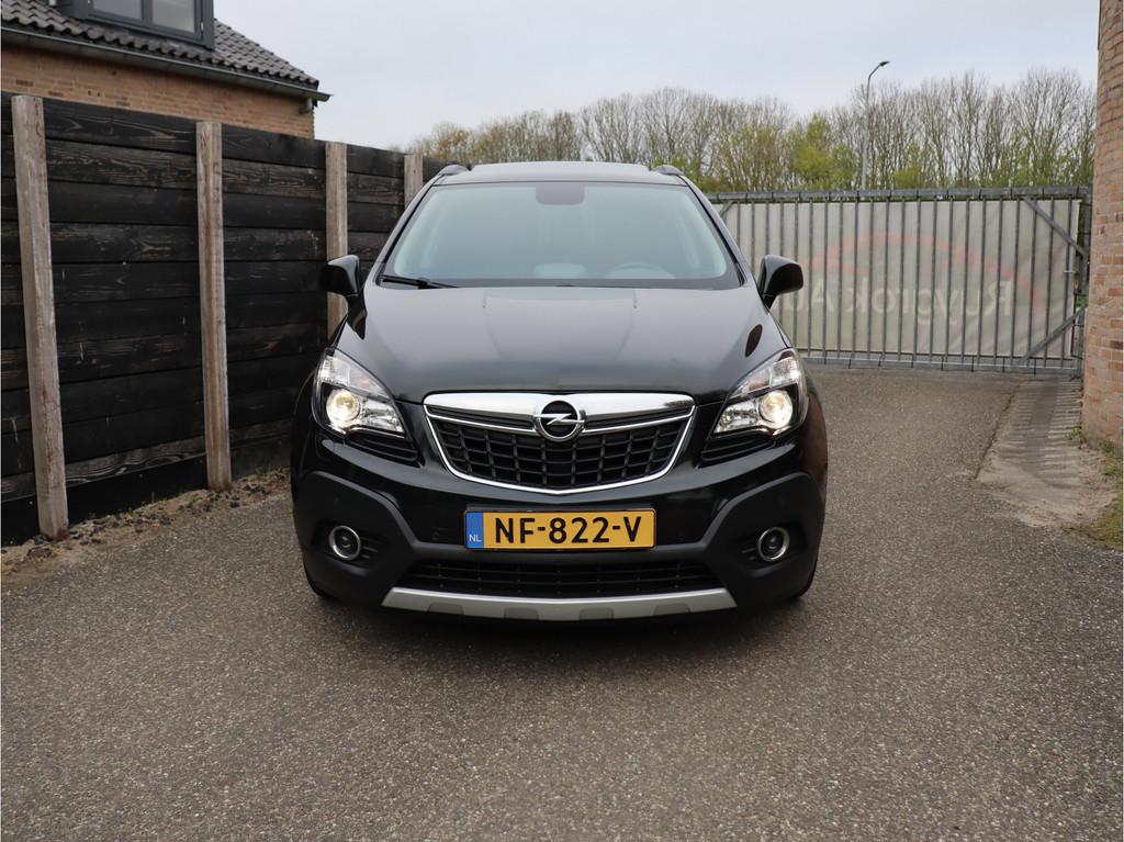 Opel Mokka 1.4 T Innovation automaat, leder, trekhaak, 15 km/l, Gebruikt, Zwart, Leder