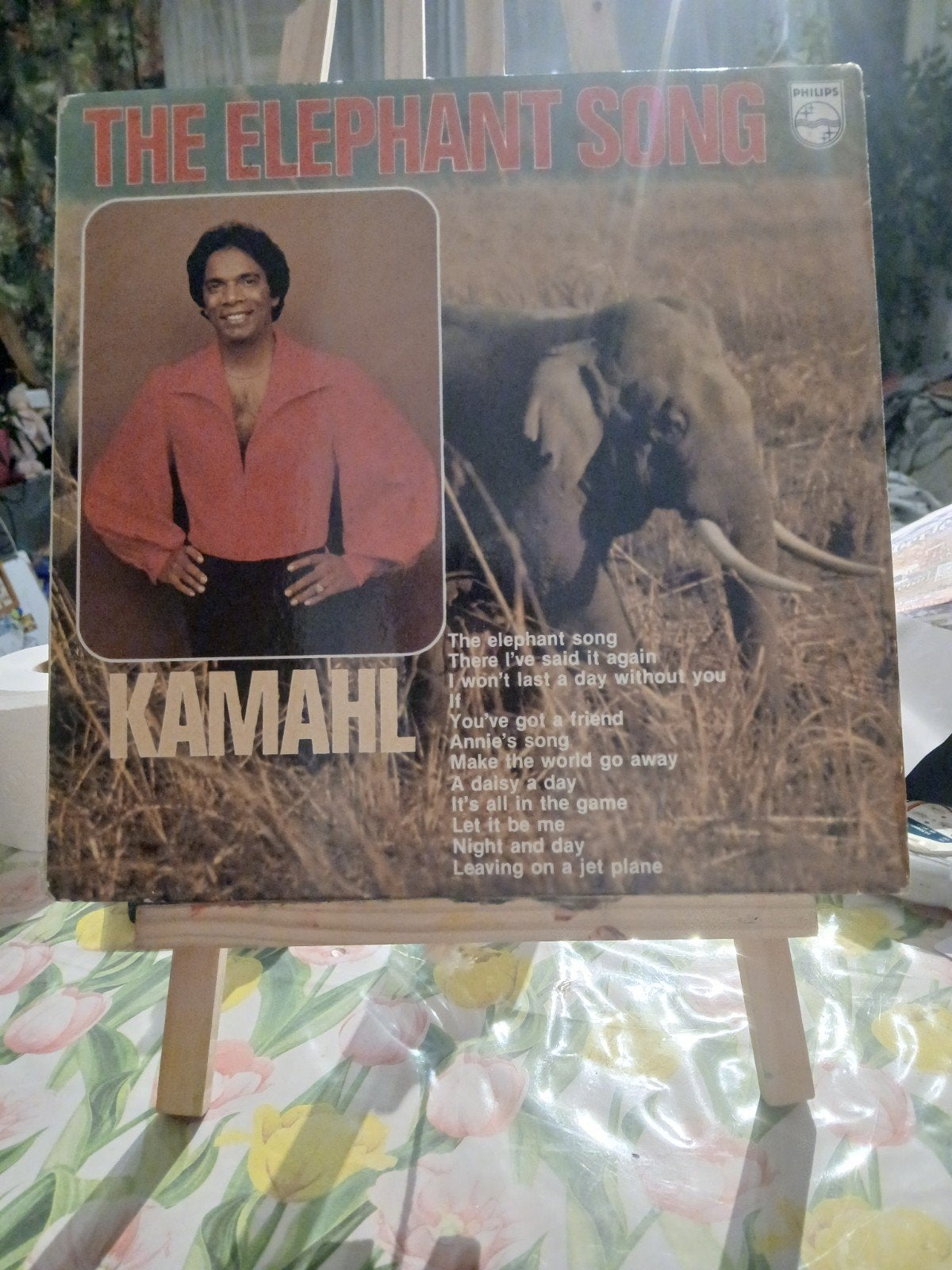 Kamahl - The Elephant Song LP (Philips), LP, Gebruikt, Pop, Ophalen of Verzenden