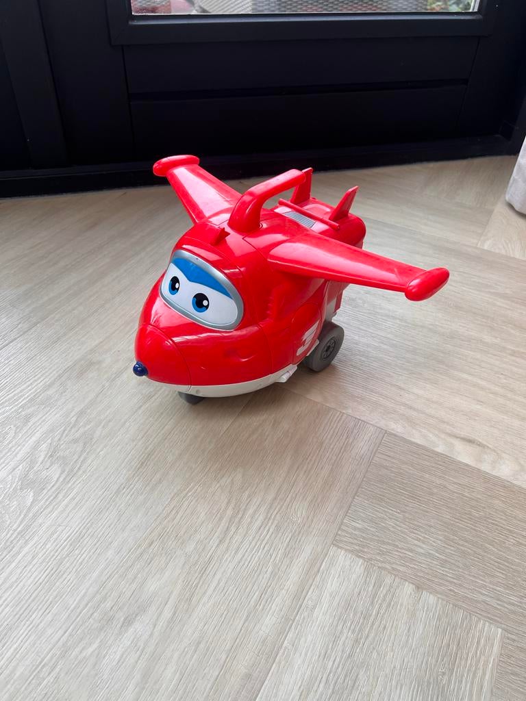 Super Wings Jett Vliegveld Speelset, Kinderen en Baby's, Speelgoed | Speelgoedvoertuigen, Ophalen, Gebruikt