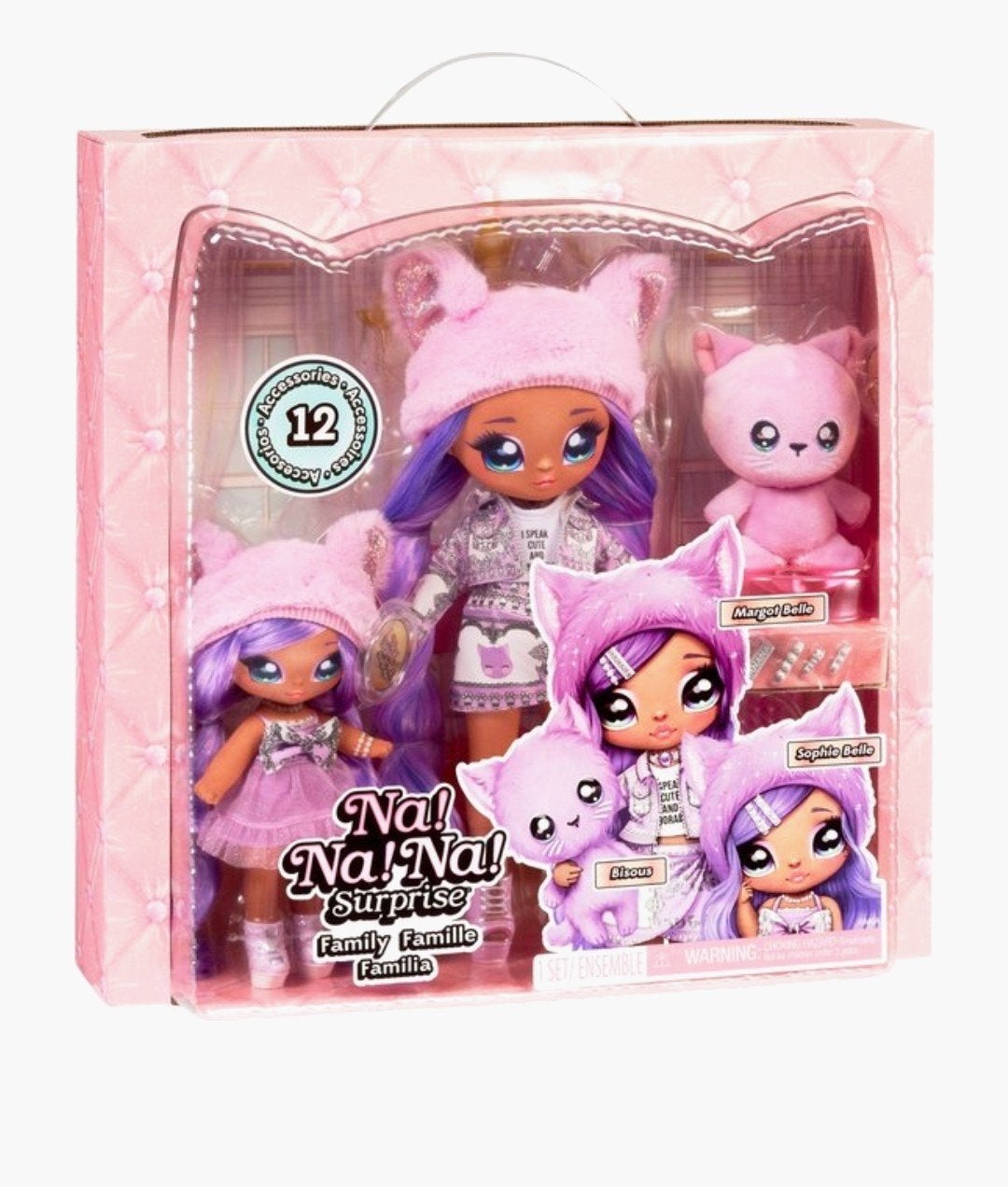 Na Na Na Surprise Familie Kat Poppen Set, Ophalen of Verzenden, Nieuw, Overige typen