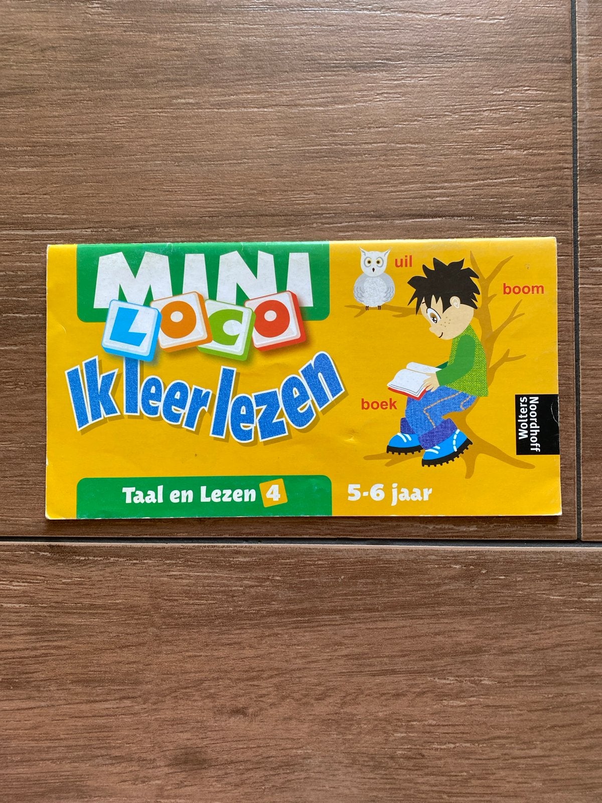 Mini Loco Ik leer lezen - Taal en Lezen 4 (5-6 jaar), Ophalen of Verzenden, Zo goed als nieuw, Taal en Lezen