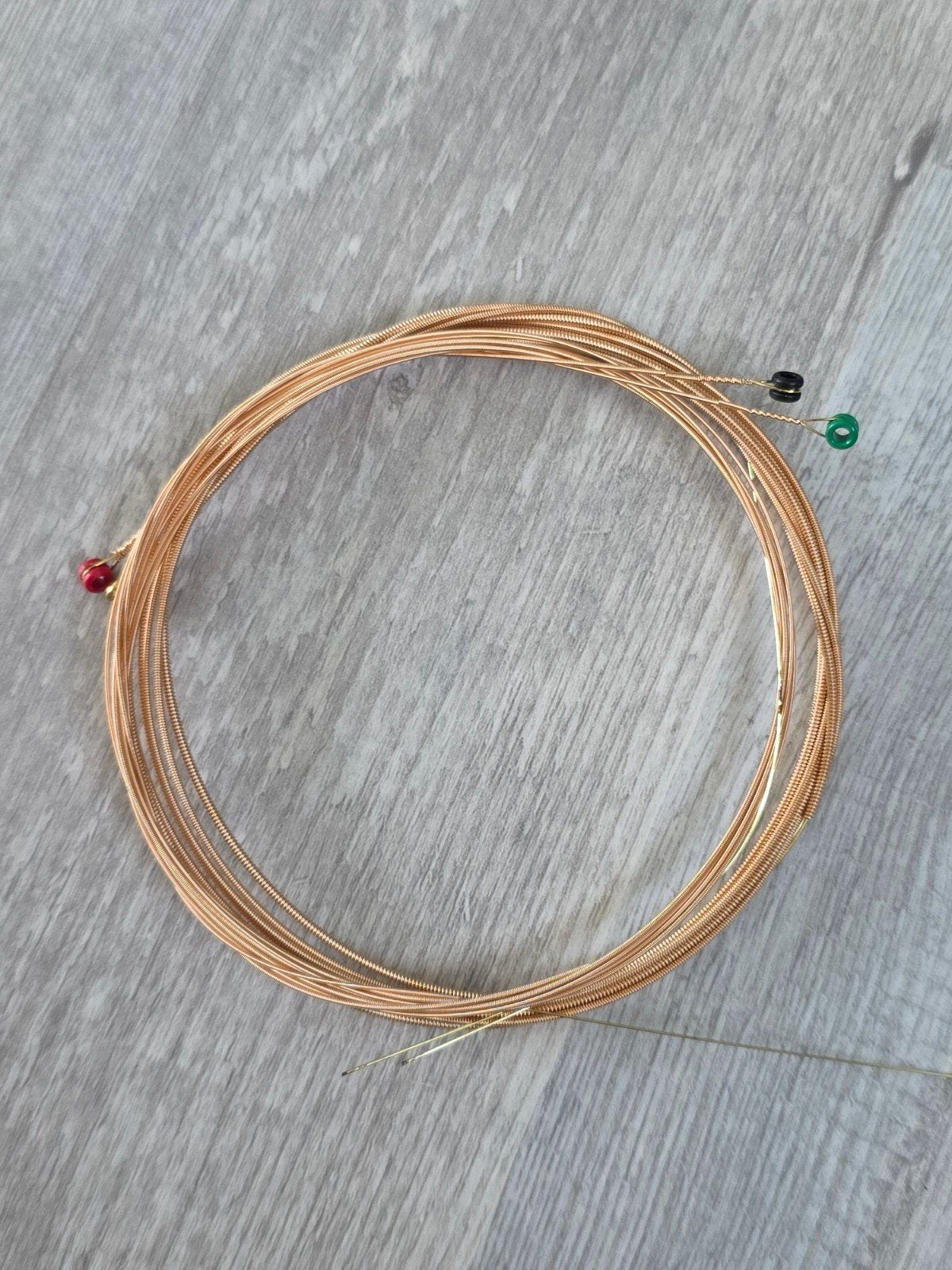 D'Addario EJ16 Phosphor Bronze Gitaarsnaren 4 stuks: GDAE, Ophalen, Nieuw, Minder dan 2 meter, Overige kabels